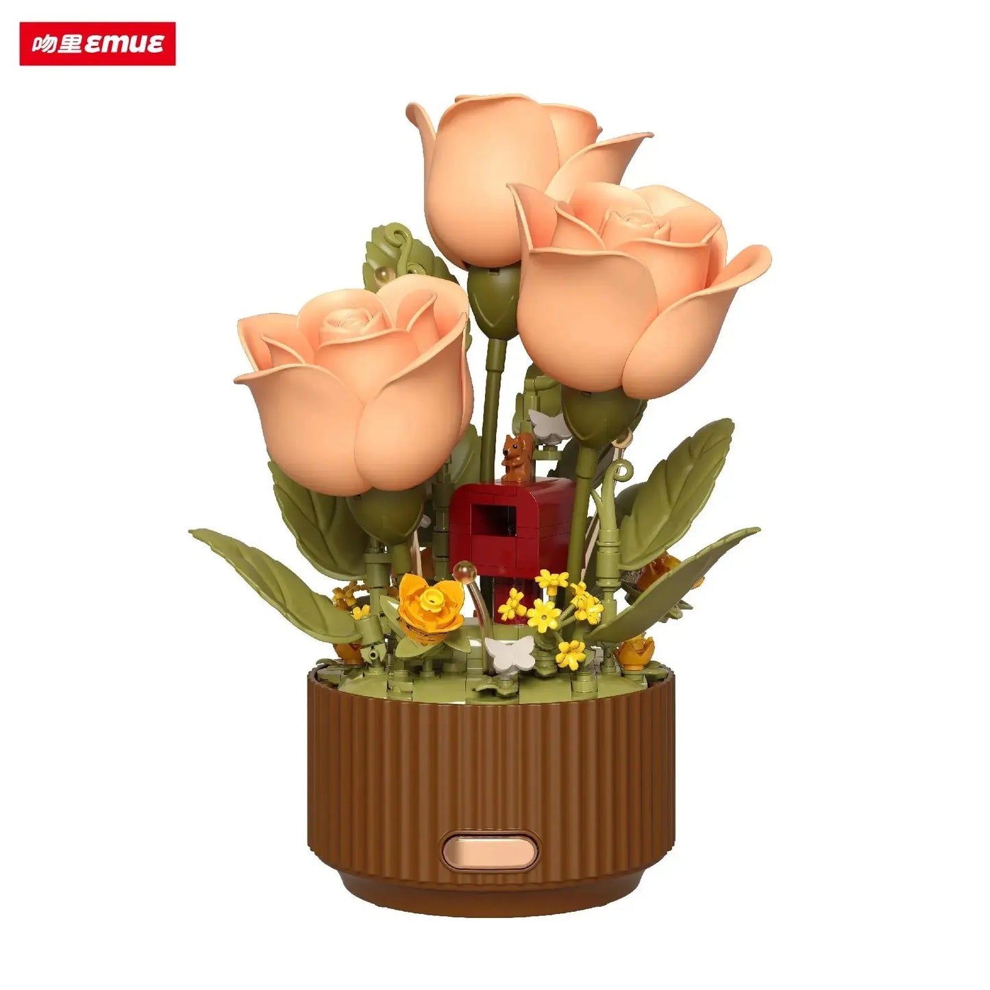 LoveBloom™ Building Flower Kit 💖🌸 Model Car And Building Blocks House Store