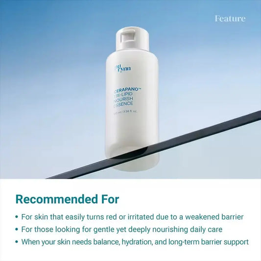 Purynn Cerapano Tri-Lipid Nourish Essence Cosmetics K-beauty Facial serum Skin barrier repair - InflSelection