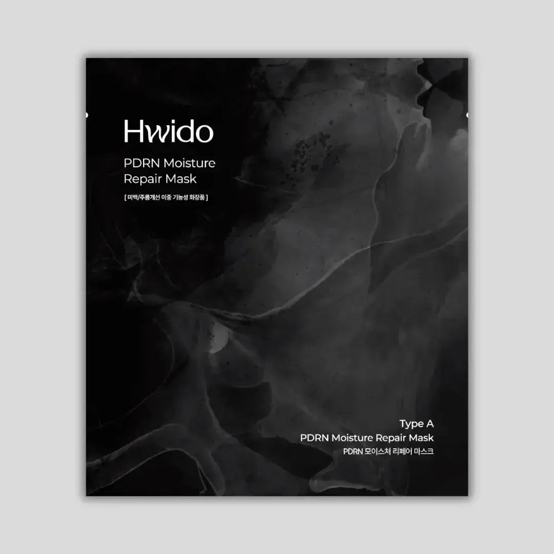 Hwido | Premium Korean PDRN Skincare – Bundle Mask Pack (27g x 8 sets) and Ampoule InflSelection