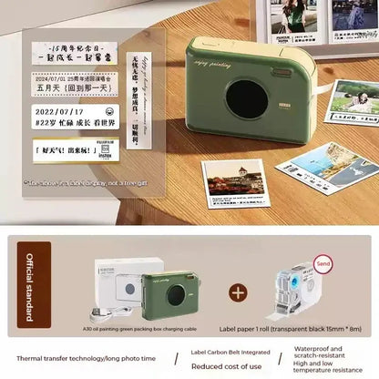 LabelRibbon™ Bluetooth Custom Printer - InflSelection 