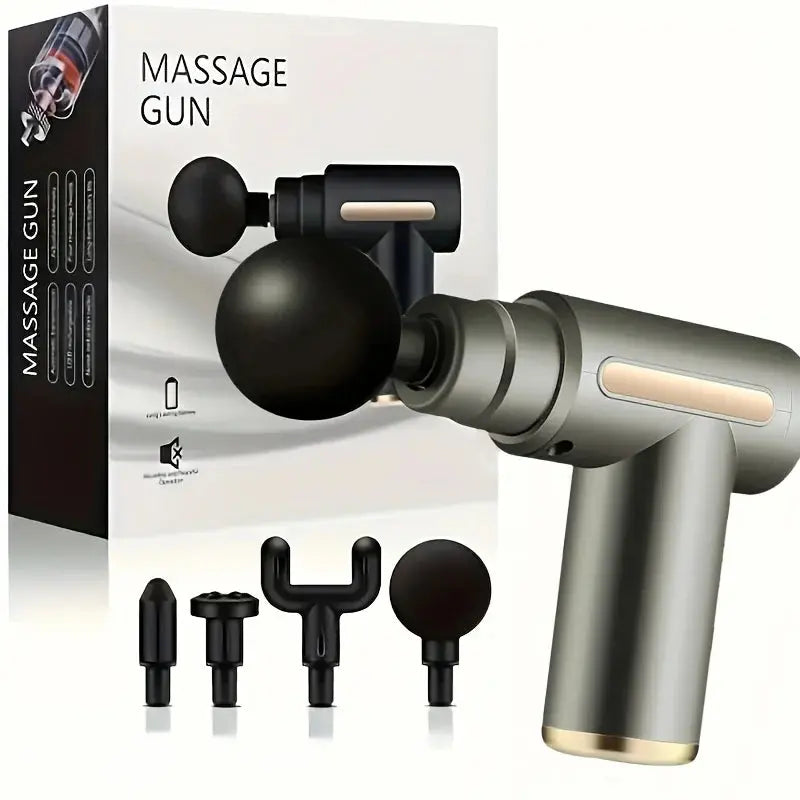 Unlock Relaxation: The Mini Fascia Gun You Need Today Lightweight and Adjustable Speed Massage Equipment Suitable for the Body - InflSelection 