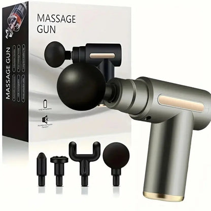 Unlock Relaxation: The Mini Fascia Gun You Need Today Lightweight and Adjustable Speed Massage Equipment Suitable for the Body - InflSelection 