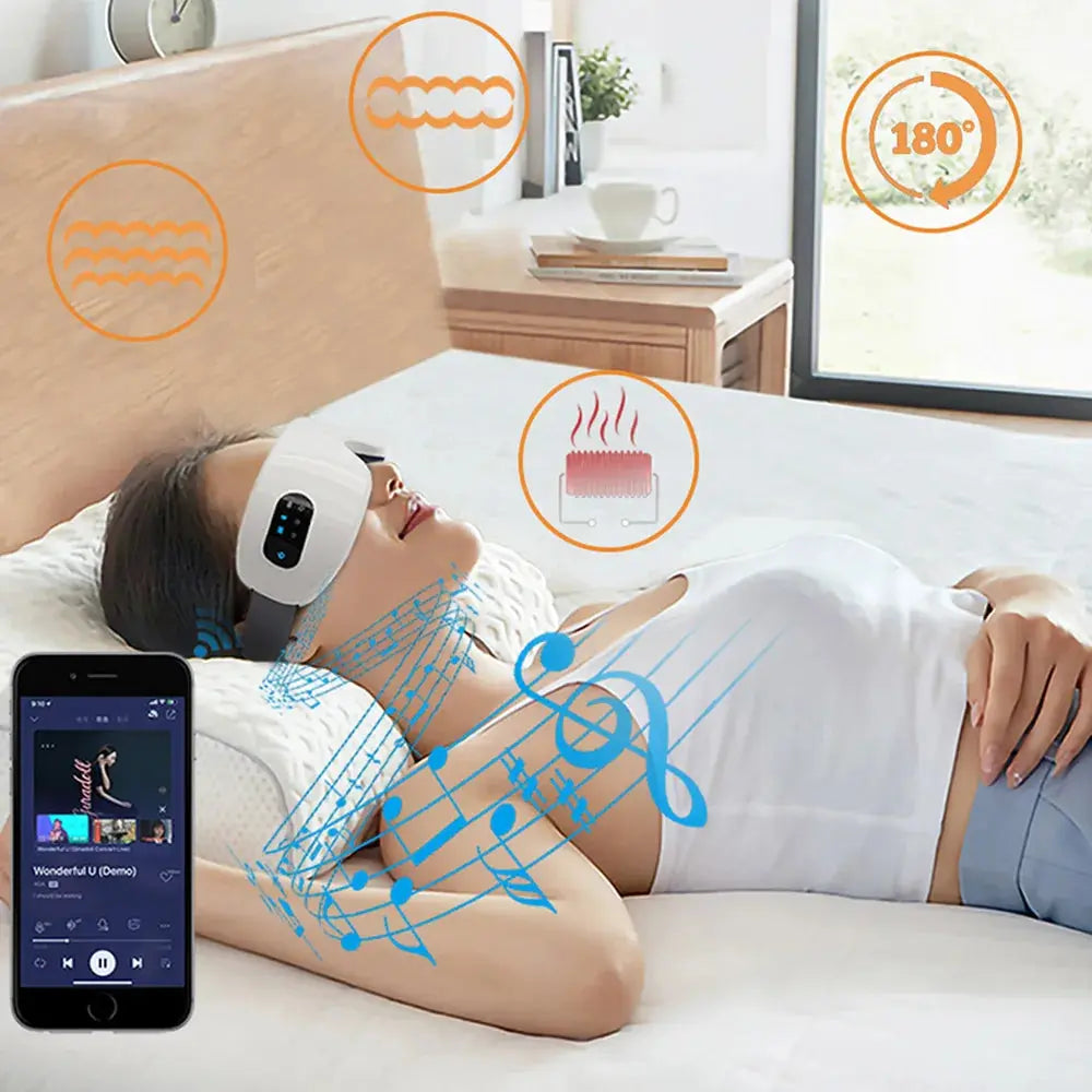 EyeZen™ Heated Music Massager - InflSelection 