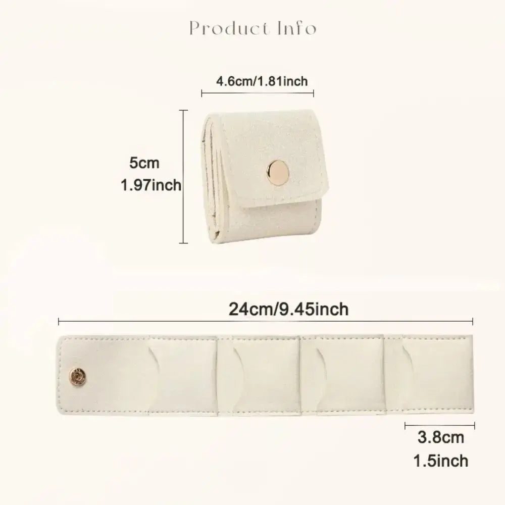 Travel Jewelry Bag – Compact & Secure Style - InflSelection