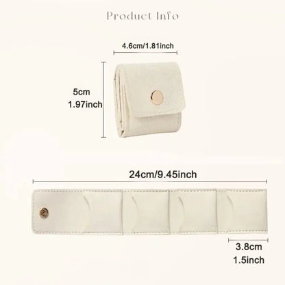 Travel Jewelry Bag – Compact & Secure Style - InflSelection