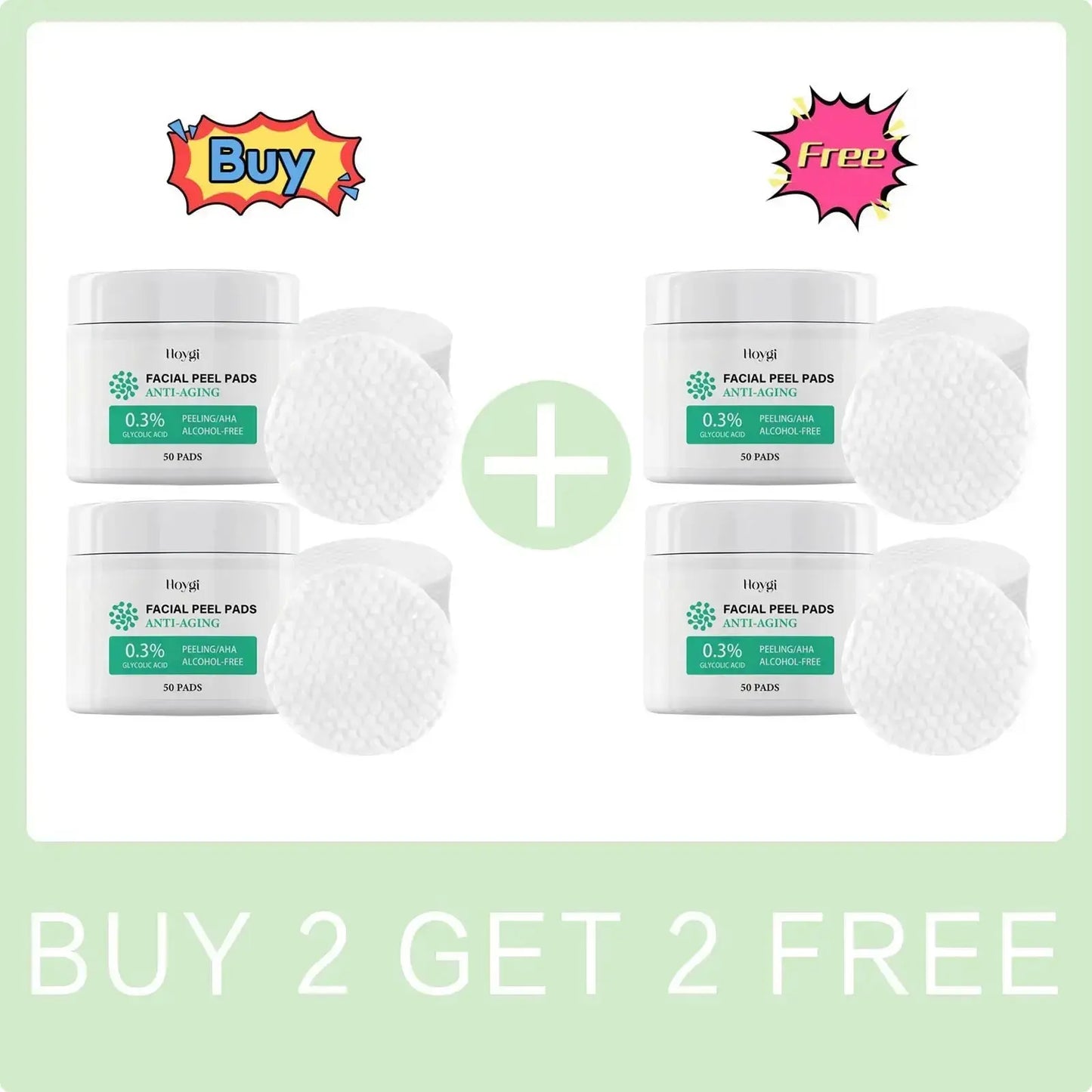 ClearGlow Pads – Exfoliate, Hydrate, Conquer Acne! - InflSelection