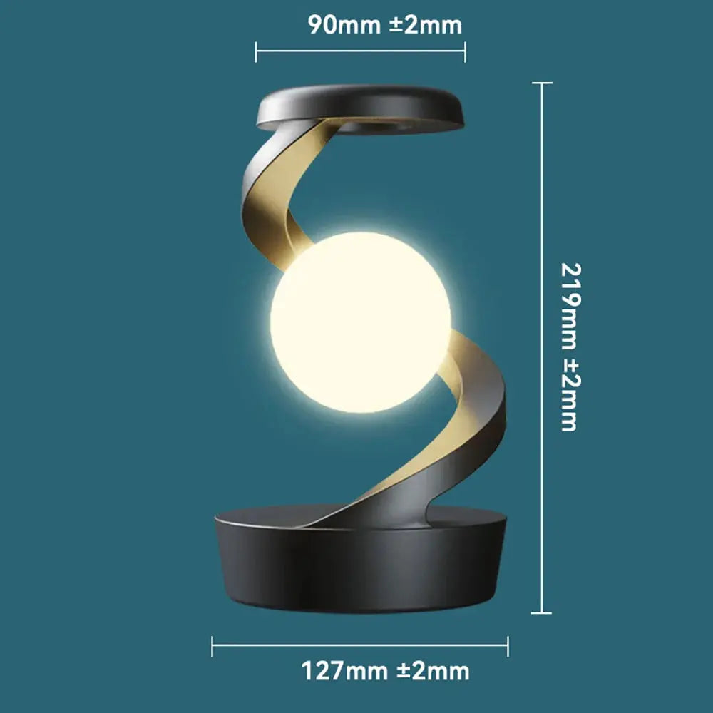 Rotating moon desk lamp - InflSelection