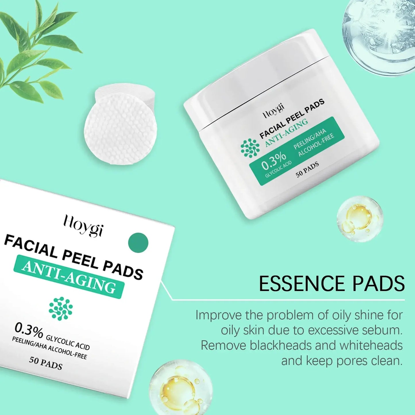 ClearGlow Pads – Exfoliate, Hydrate, Conquer Acne! - InflSelection