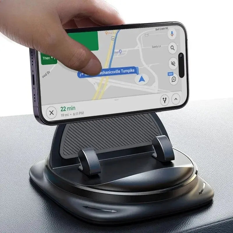 360° Universal Dash Mount – No More Phone Slips While Driving! - InflSelection