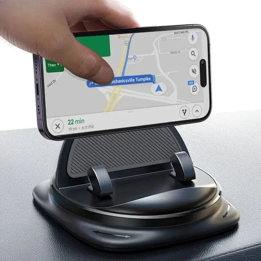 360° Universal Dash Mount – No More Phone Slips While Driving! - InflSelection