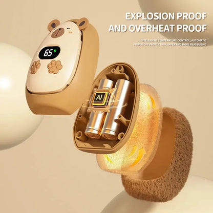 Mini Portable Plush Hand Warmer perfect for Winter - InflSelection 