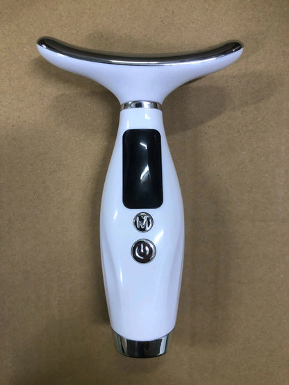 Anti Wrinkle Skin Tightening Lifting Portable LED Light Therapy Face Neck Massager - InflSelection 