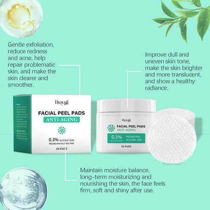 ClearGlow Pads – Exfoliate, Hydrate, Conquer Acne! - InflSelection