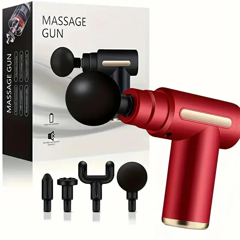 Unlock Relaxation: The Mini Fascia Gun You Need Today Lightweight and Adjustable Speed Massage Equipment Suitable for the Body - InflSelection 
