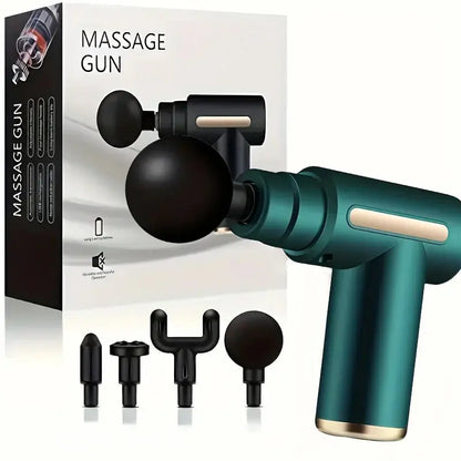 Unlock Relaxation: The Mini Fascia Gun You Need Today Lightweight and Adjustable Speed Massage Equipment Suitable for the Body - InflSelection 
