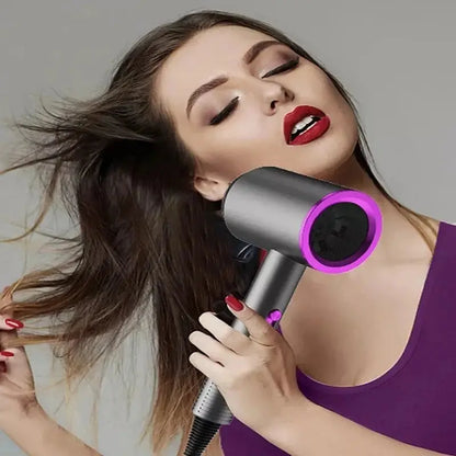 Professional Salon Hair Dryer with Ionic & Heat Protection - InflSelection 