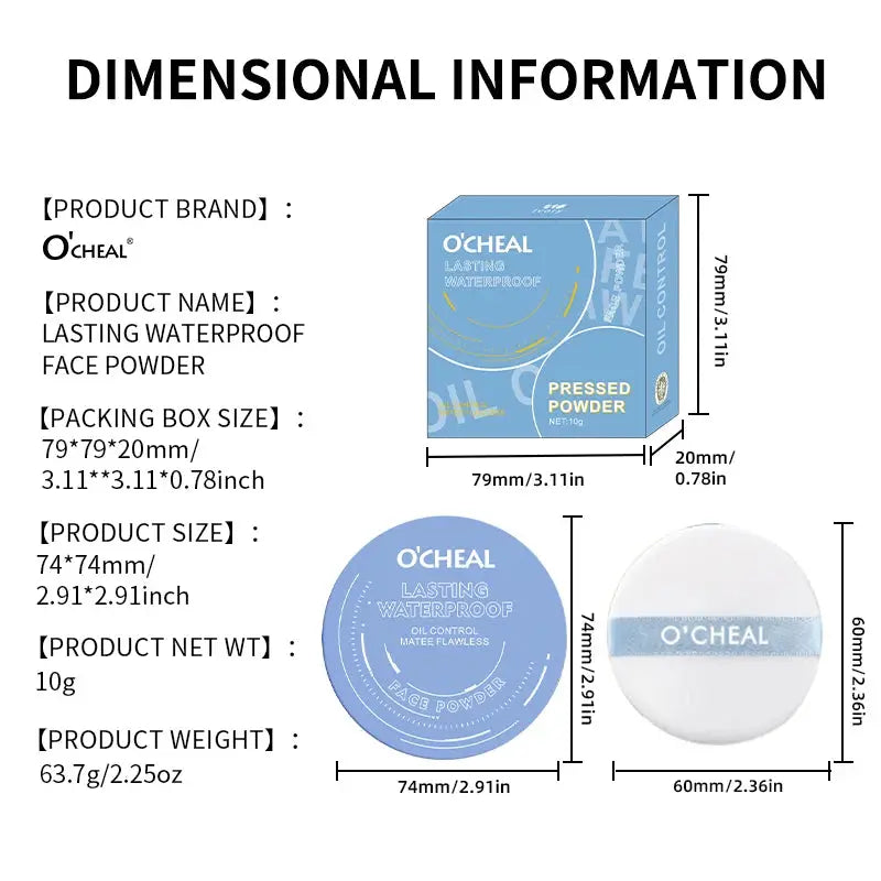 Long-Lasting Makeup:  Powder Cake – Oil Control & Flawless Finish! - InflSelection