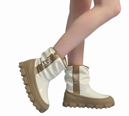 AUSTRALIAN SHEPHERD® UGG Boots Women Sheepskin Wool Waterproof Chunky Wren InflSelection