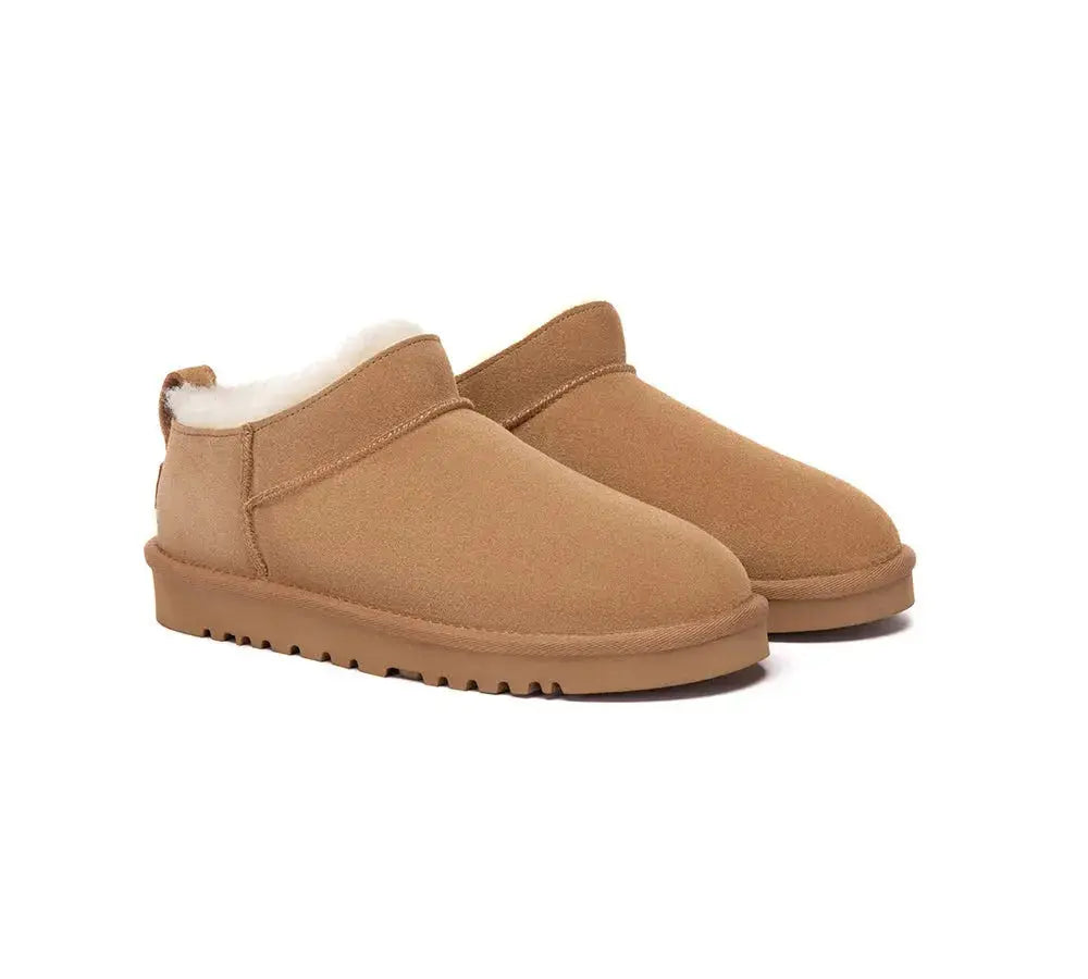 AUSTRALIAN SHEPHERD® UGG Boots Sheepskin Wool Low Cut Ankle Lune InflSelection