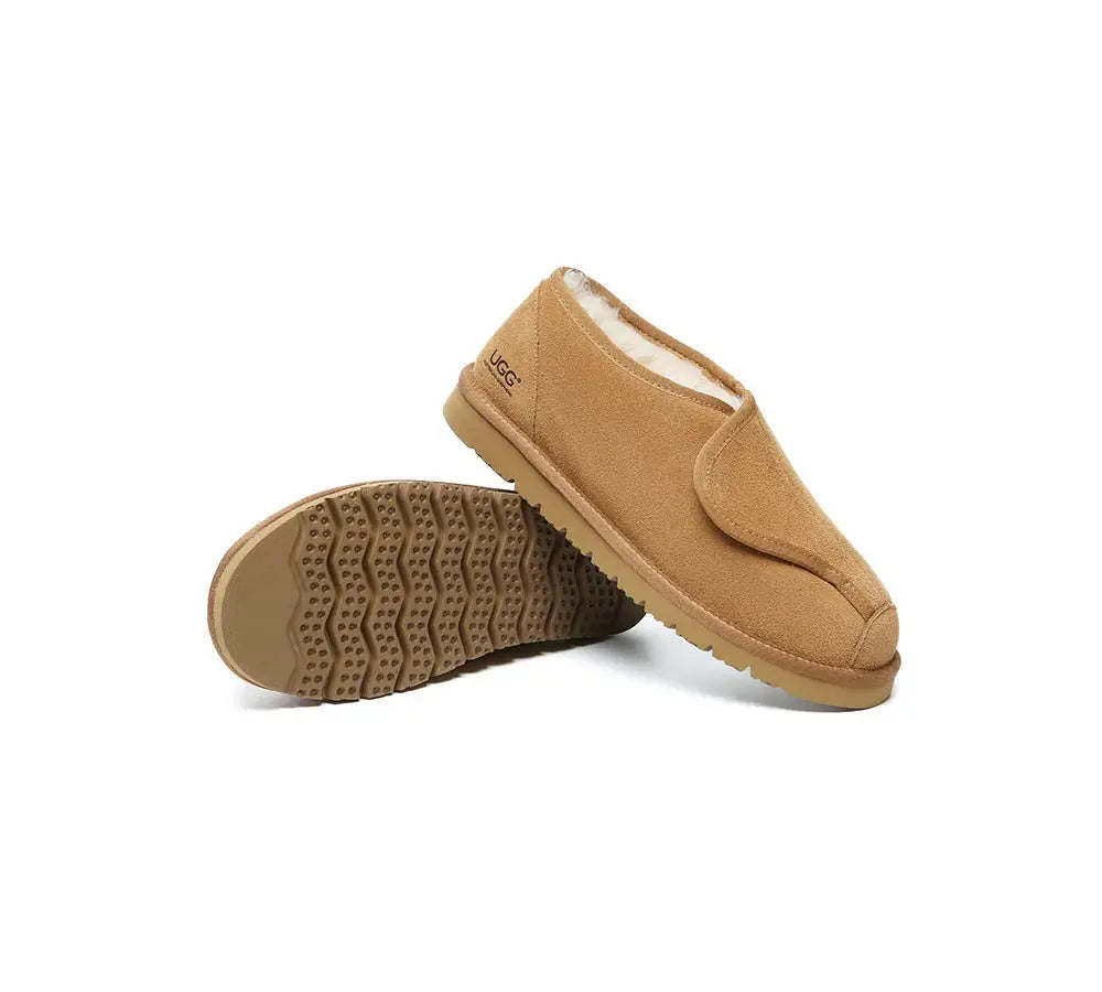 AUSTRALIAN SHEPHERD® UGG Slippers Sheepskin Wool Adjustable Tristen InflSelection