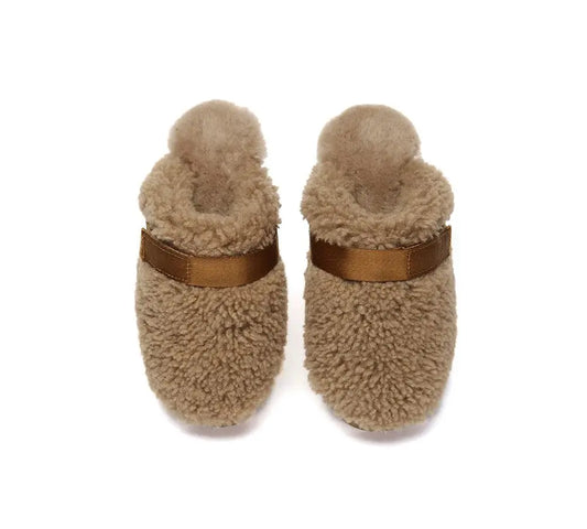 AUSTRALIAN SHEPHERD® UGG Slippers Sheepskin Wool Slingback Noz InflSelection