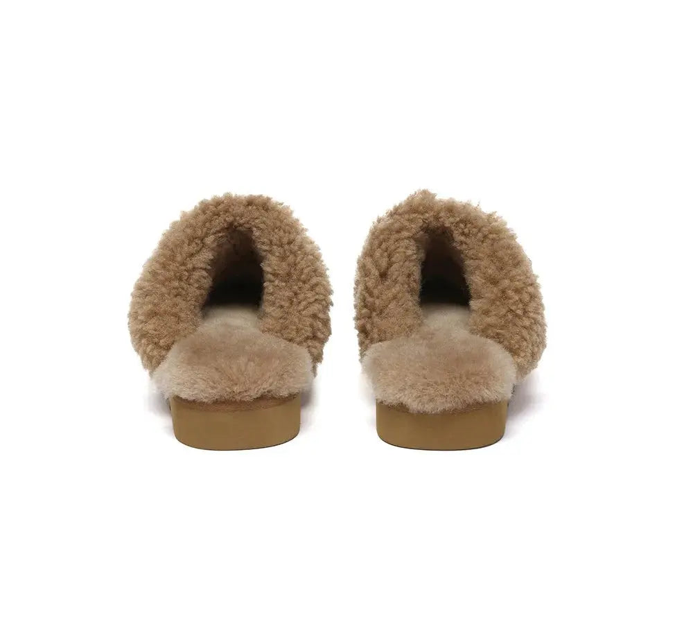AUSTRALIAN SHEPHERD® UGG Slippers Sheepskin Wool Slingback Noz InflSelection