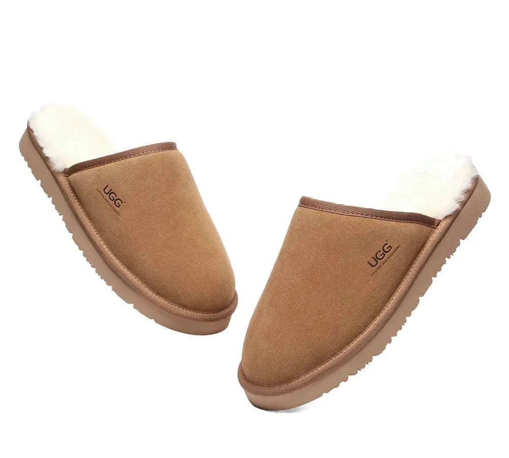 AUSTRALIAN SHEPHERD® Boots  Boots Slippers Men Sheepskin Wool Scuff Cruz InflSelection