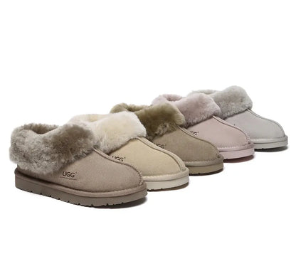 AUSTRALIAN SHEPHERD® UGG Slippers Sheepskin Wool Ankle Homey Special InflSelection