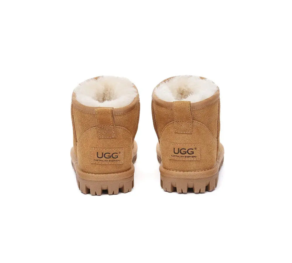 AUSTRALIAN SHEPHERD® UGG Boots Sheepskin Wool Ankle Chorin InflSelection