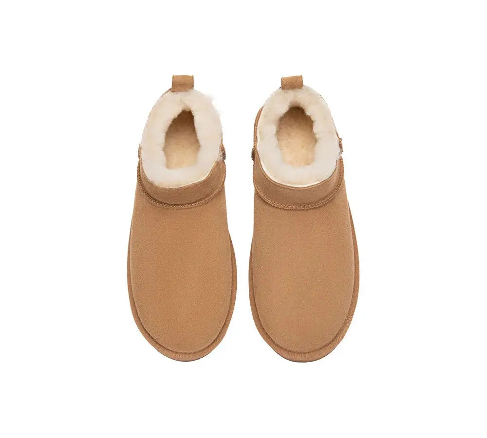 AUSTRALIAN SHEPHERD® UGG Boots Sheepskin Wool Low Cut Ankle Lune InflSelection