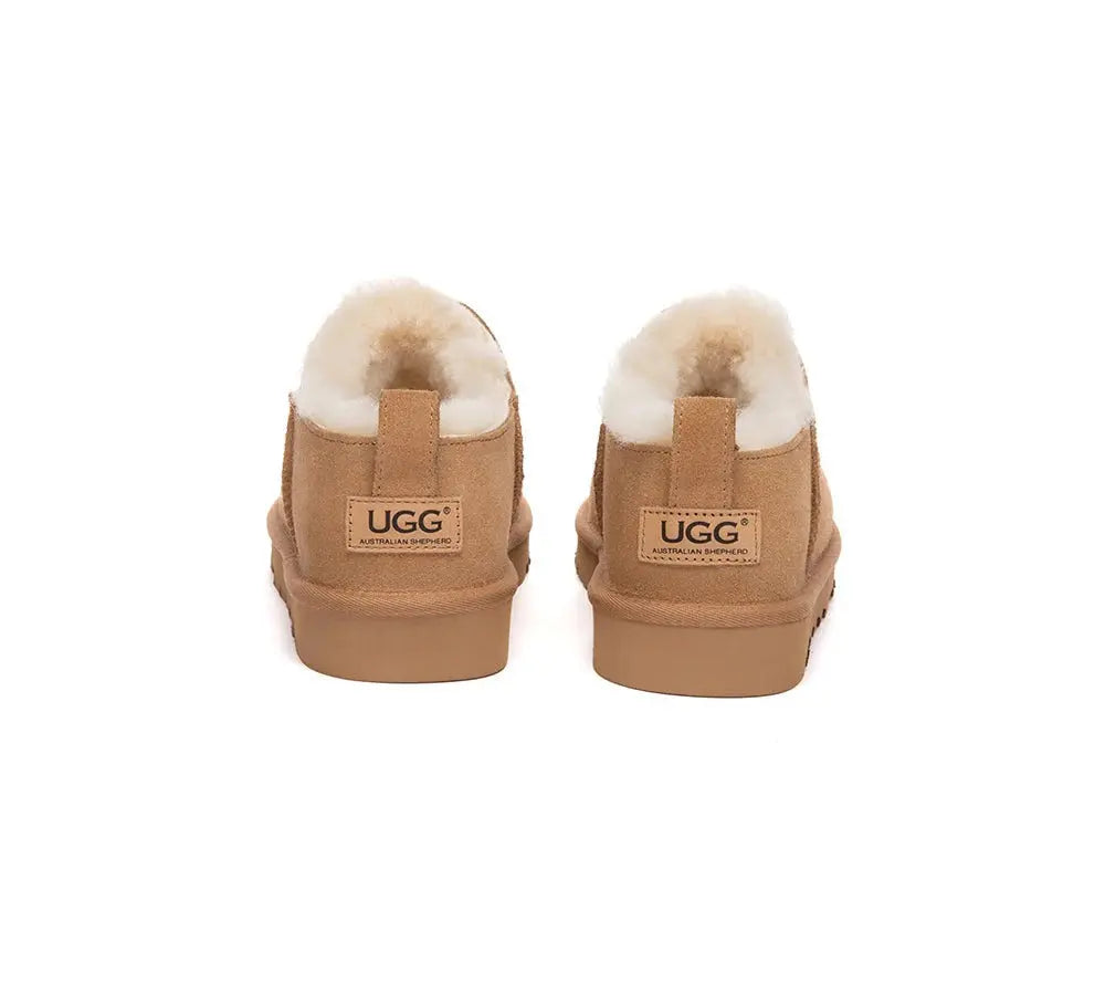 AUSTRALIAN SHEPHERD® UGG Boots Sheepskin Wool Low Cut Ankle Lune InflSelection