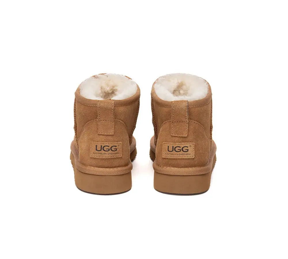AUSTRALIAN SHEPHERD® UGG Boots Sheepskin Wool Ankle Mini Helia InflSelection