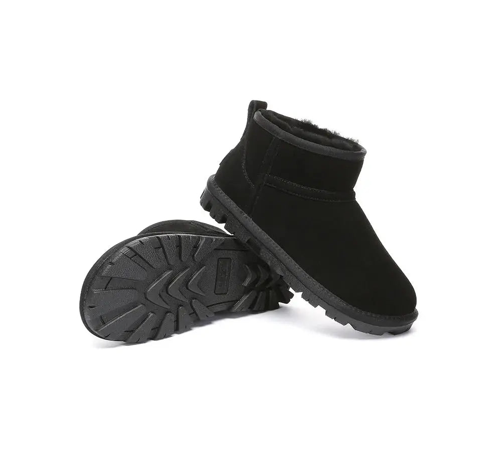 AUSTRALIAN SHEPHERD® UGG Boots Sheepskin Wool Ankle Chorin InflSelection