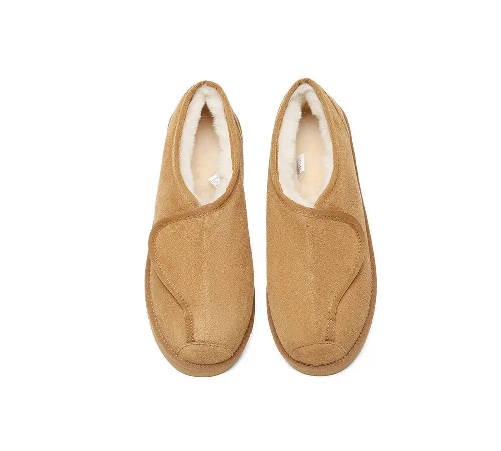 AUSTRALIAN SHEPHERD® UGG Slippers Sheepskin Wool Adjustable Tristen InflSelection