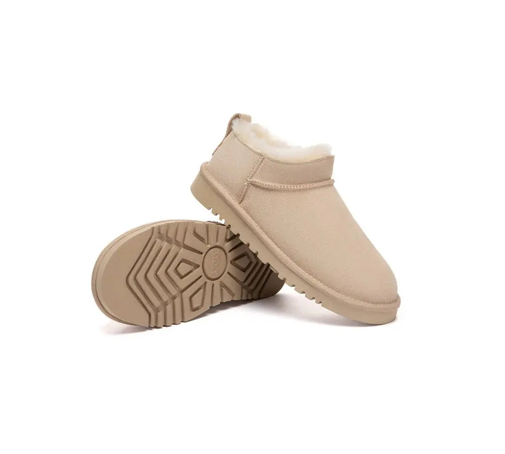 AUSTRALIAN SHEPHERD® UGG Boots Sheepskin Wool Low Cut Ankle Lune InflSelection