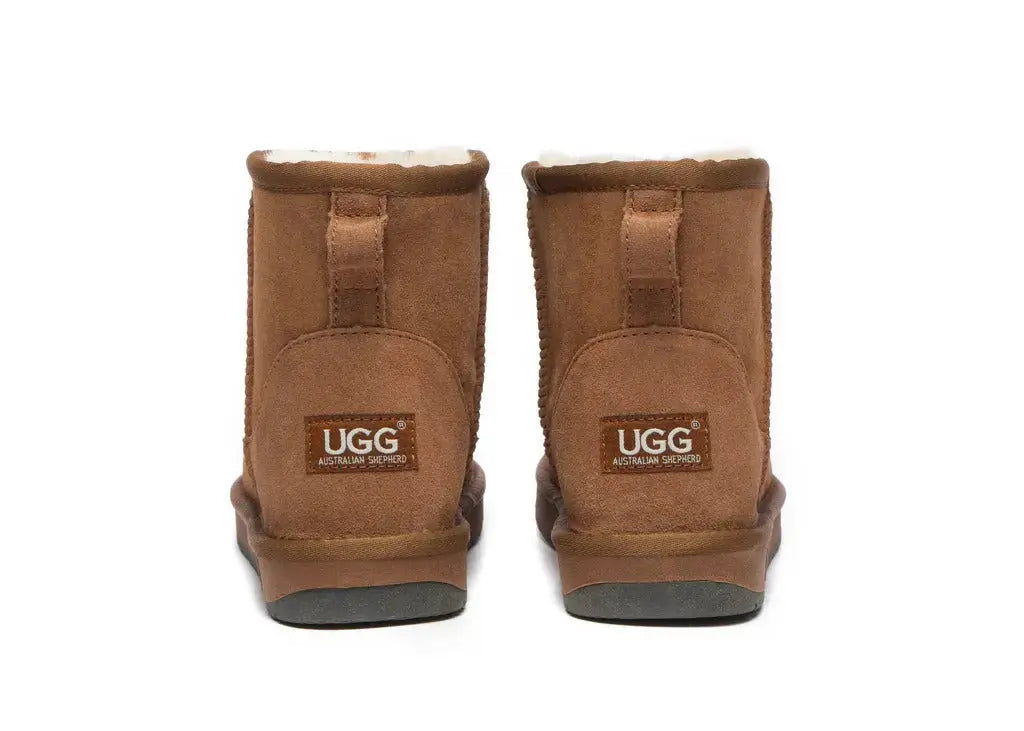 Premium UGG Boots Double Faced Sheepskin Wool Ankle Mini Classic Men Women InflSelection