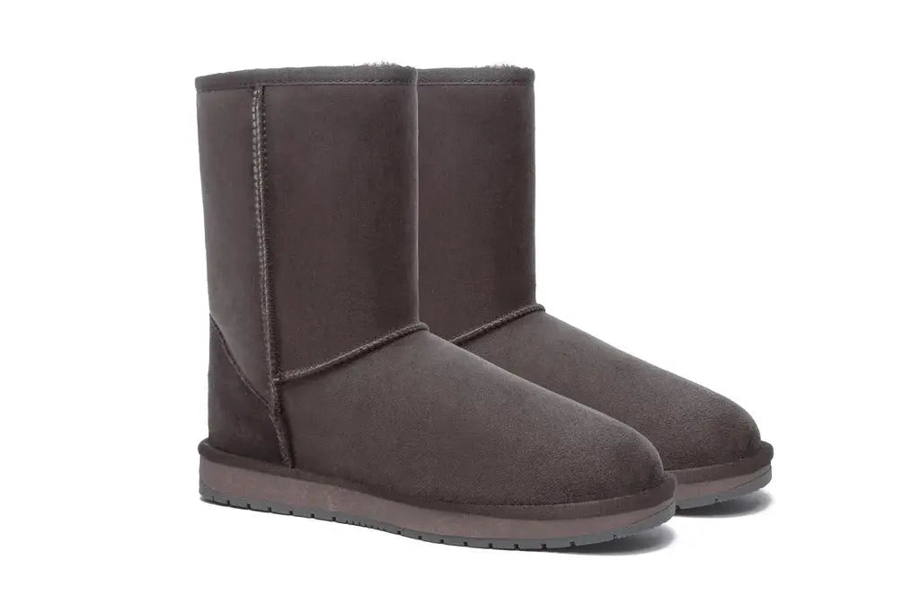 Premium UGG  Boots Double Face Sheepskin Wool Short Classic Men Women InflSelection