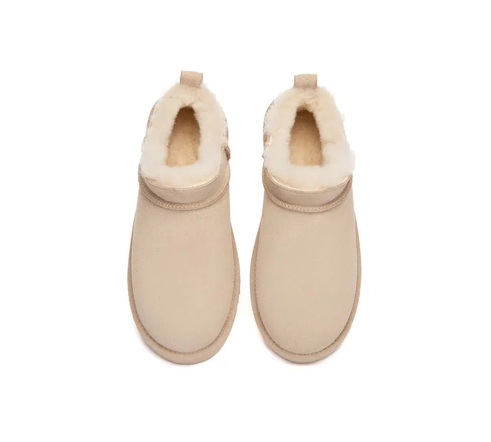 AUSTRALIAN SHEPHERD® UGG Boots Sheepskin Wool Low Cut Ankle Lune InflSelection