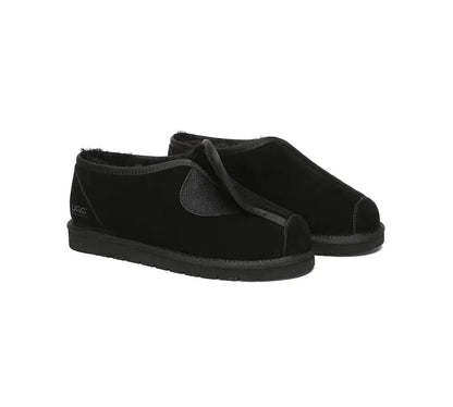 AUSTRALIAN SHEPHERD® UGG Slippers Sheepskin Wool Adjustable Tristen InflSelection