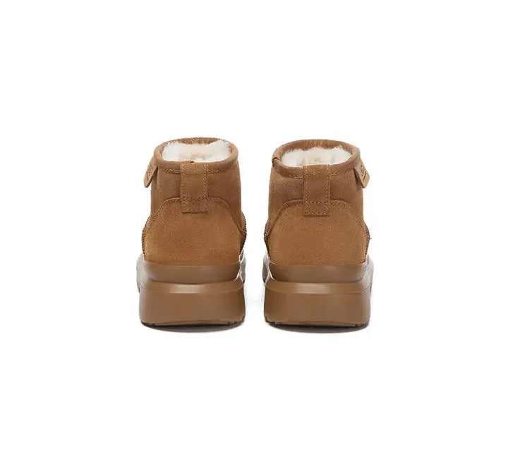 AUSTRALIAN SHEPHERD® UGG Boots Sheepskin Wool Ankle Chunky Platform Harrison InflSelection