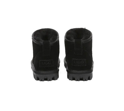 AUSTRALIAN SHEPHERD® UGG Boots Sheepskin Wool Ankle Chorin InflSelection