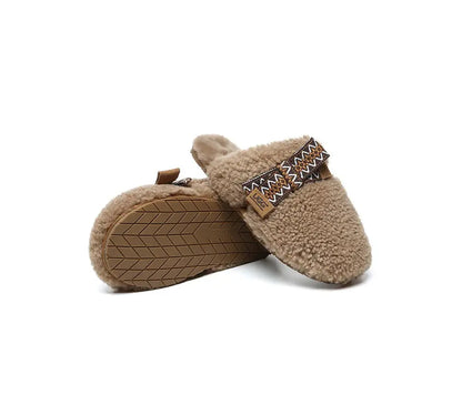 AUSTRALIAN SHEPHERD® UGG Slippers Women Sheepskin Wool Bow Cecil InflSelection