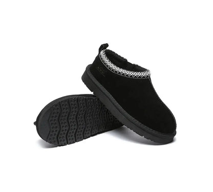 Premium UGG Slippers Sheepskin Wool Ankle Tazzy Valen Men InflSelection