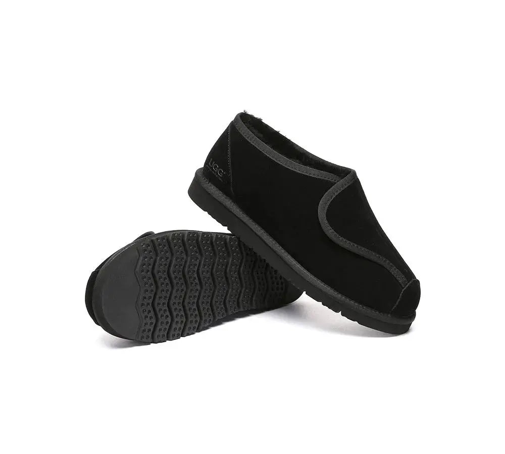 AUSTRALIAN SHEPHERD® UGG Slippers Sheepskin Wool Adjustable Tristen InflSelection