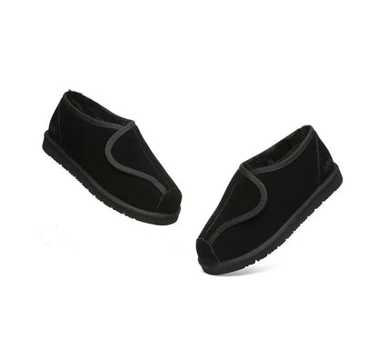 AUSTRALIAN SHEPHERD® UGG Slippers Sheepskin Wool Adjustable Tristen InflSelection