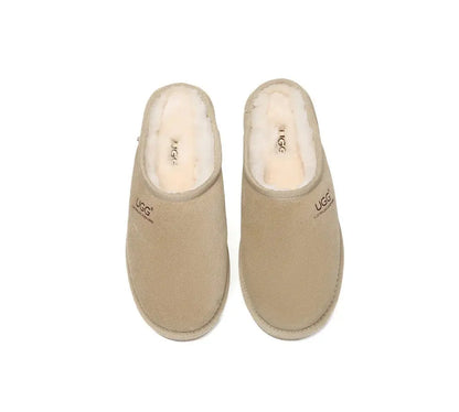 AUSTRALIAN SHEPHERD® UGG Slippers Sheepskin Wool Minimalist Classic Nano InflSelection