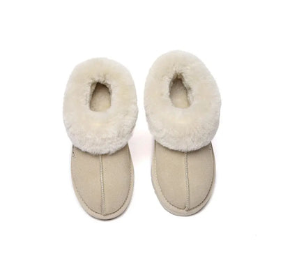 AUSTRALIAN SHEPHERD® UGG Slippers Sheepskin Wool Ankle Homey Special InflSelection