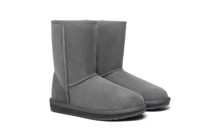 Premium UGG  Boots Double Face Sheepskin Wool Short Classic Men Women InflSelection