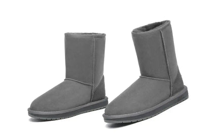 Premium UGG  Boots Double Face Sheepskin Wool Short Classic Men Women InflSelection