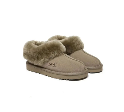 AUSTRALIAN SHEPHERD® UGG Slippers Sheepskin Wool Ankle Homey Special InflSelection